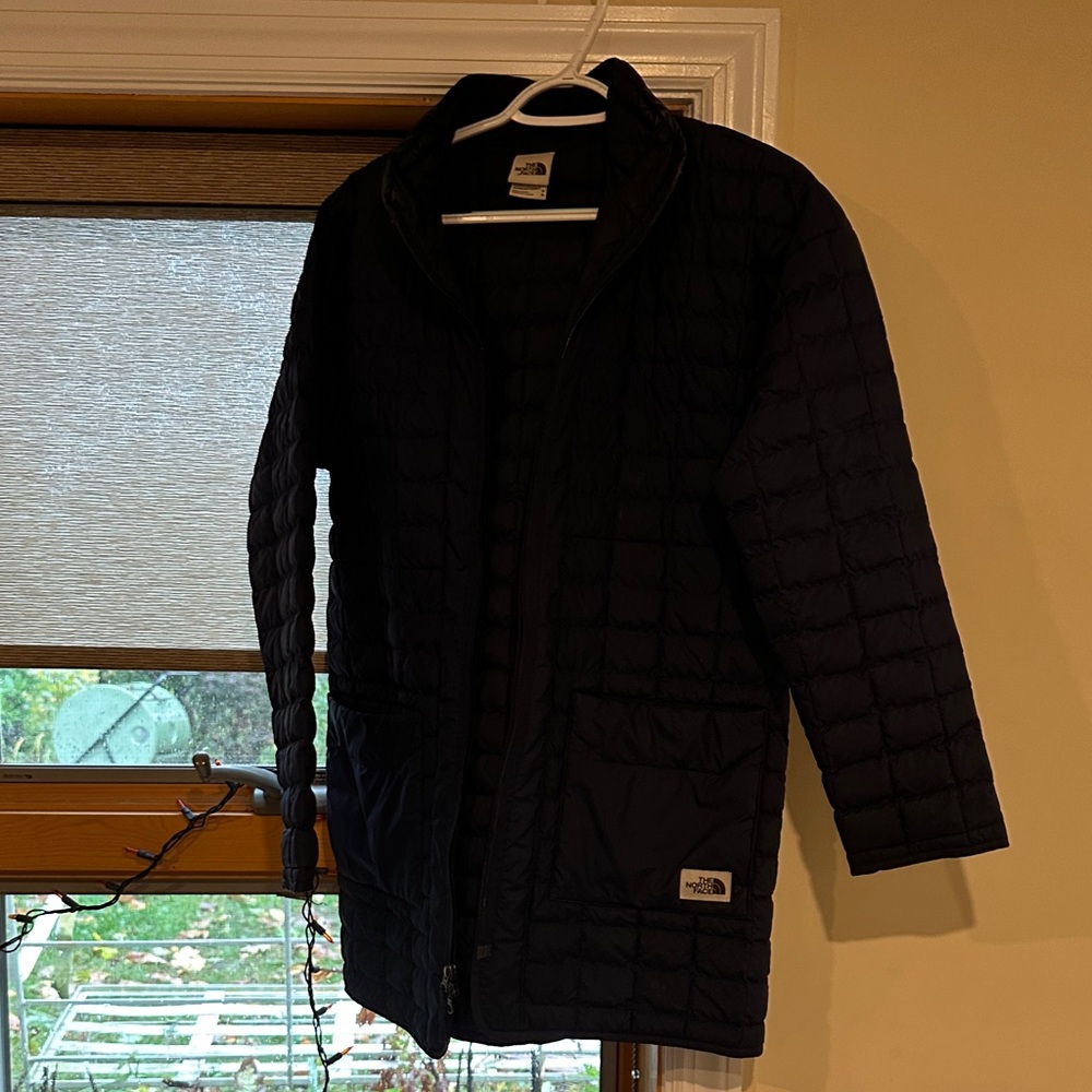 The North Face Navy Quilted Jacket